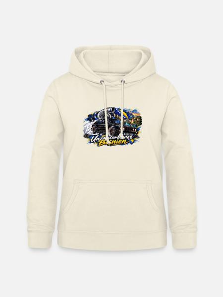 Unzerstörbares Bosnien - Frauen Hoodie - Vanille-Milchshake