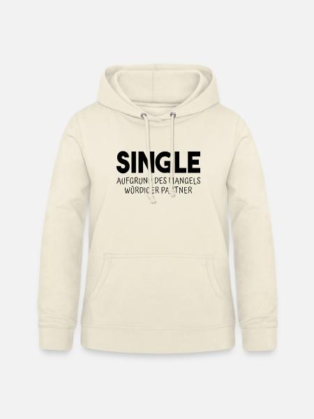 Würdig Single - Frauen Hoodie - Vanille-Milchshake