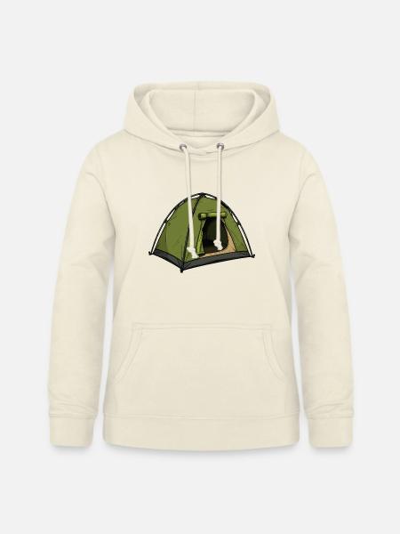 zelt - Frauen Hoodie - Vanille-Milchshake