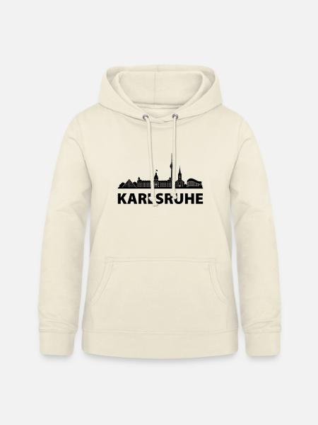 Karlsruhe Skyline - Frauen Hoodie - Vanille-Milchshake