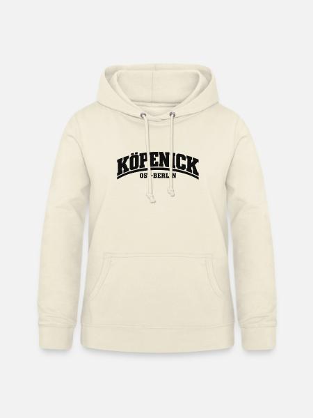 Köpenick - Ost-Berlin - Bezirk - Deutschland - Frauen Hoodie - Vanille-Milchshake