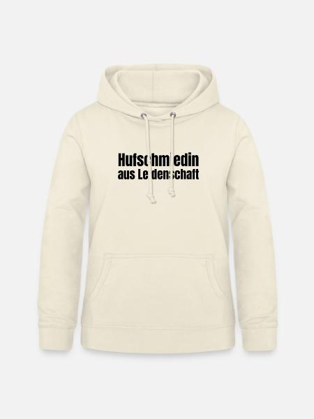 Hufschmiedin aus Leidenschaft Pferde Geschenk - Frauen Hoodie - Vanille-Milchshake