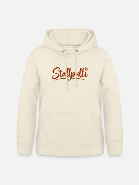 Stallpulli - Pferd - Reiterin - Stall - Pullover - Frauen Hoodie - Vanille-Milchshake