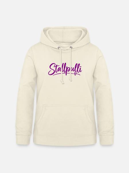 Stallpulli - Pferd - Reiterin - Stall - Pullover - Frauen Hoodie - Vanille-Milchshake