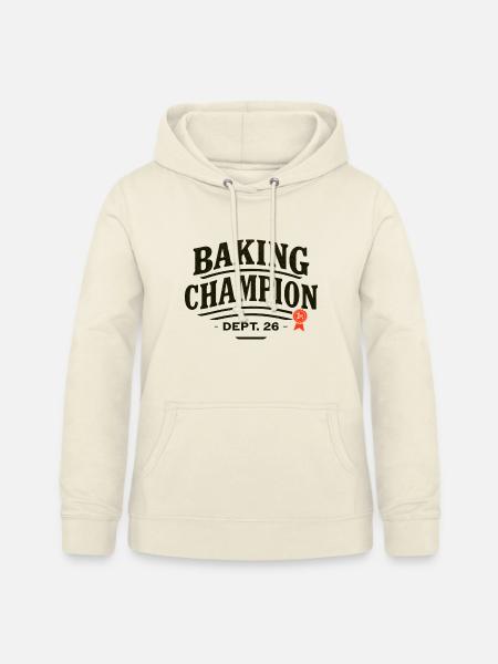 Backchampion Abzeichen – Dept 26 - Frauen Hoodie - Vanille-Milchshake