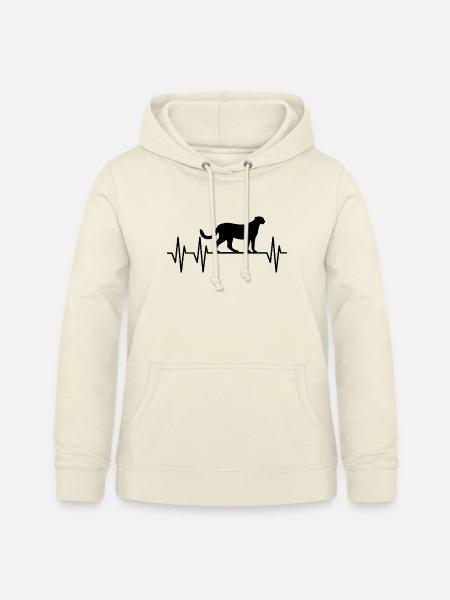 Gepard Heartbeat - Frauen Hoodie - Vanille-Milchshake