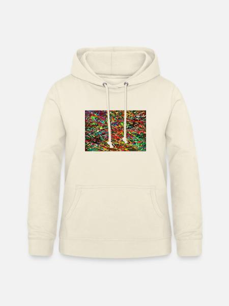 dichte_schichtungen - Frauen Hoodie - Vanille-Milchshake