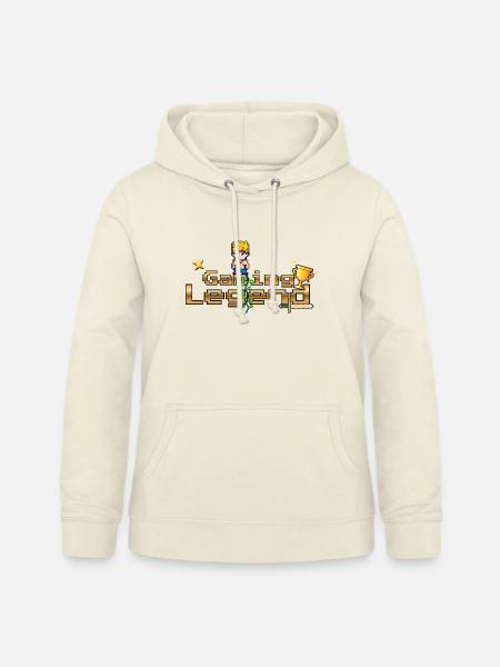 Gaming Legend Pixelheld - Frauen Hoodie - Vanille-Milchshake