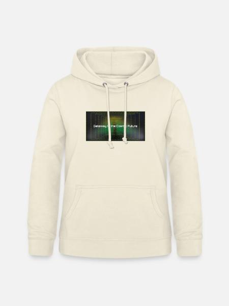 Tor zur Kosmischen Zukunft - Frauen Hoodie - Vanille-Milchshake