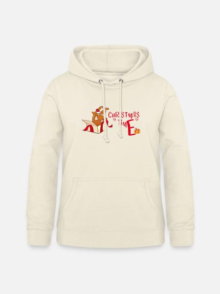 Christmas Time - Frauen Hoodie - Vanille-Milchshake