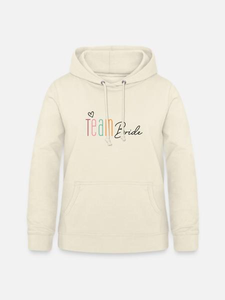 Team Bride! - Frauen Hoodie - Vanille-Milchshake
