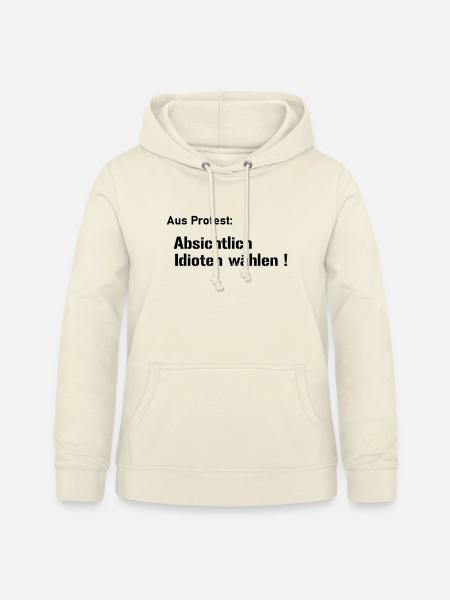 Wahl - Frauen Hoodie - Vanille-Milchshake