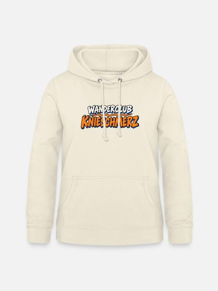 Wanderclub KnieSchmerz Wanderer Wandern - Frauen Hoodie - Vanille-Milchshake