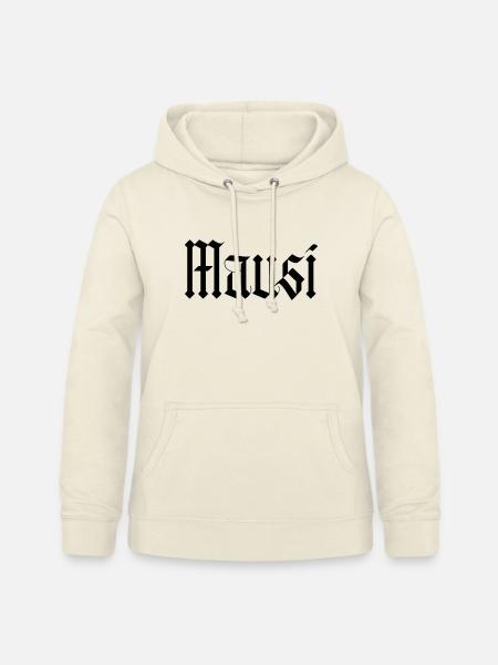 mausi / gothik stil - Frauen Hoodie - Vanille-Milchshake