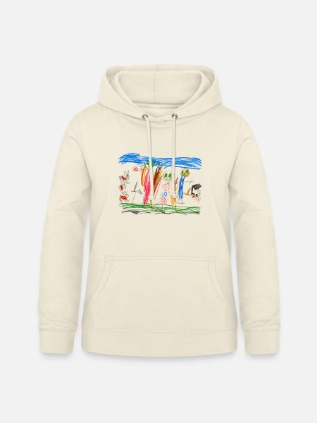 Kindertraum Gartenzauber - Frauen Hoodie - Vanille-Milchshake