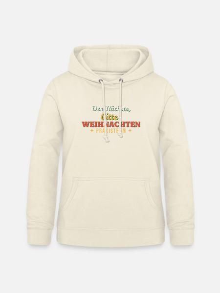 Der Nächste, bitte: Weihnachten - Praxisteam - Frauen Hoodie - Vanille-Milchshake