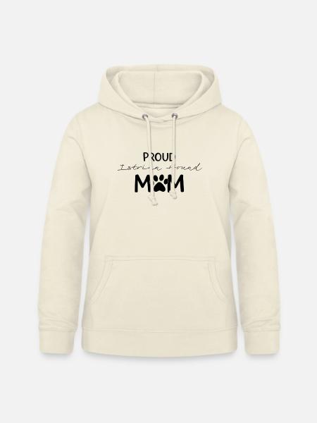 Istrianischer Kurzhaarcursor Stolze Hundemama - Frauen Hoodie - Vanille-Milchshake
