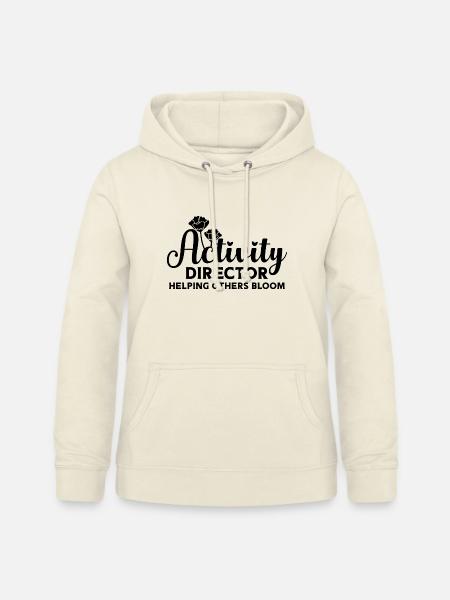 Activity Director Blumen - Frauen Hoodie - Vanille-Milchshake