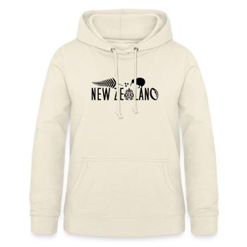 Neuseeland Kiwi Segeln Rugby Maori - Frauen Hoodie - Vanille-Milchshake - Vorne - AI Model Female 172 light (172cm)