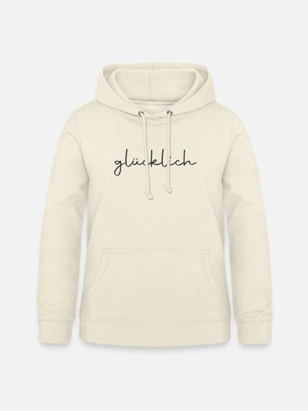 glücklich - Frauen Hoodie - Vanille-Milchshake