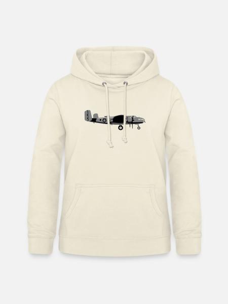 B-25 - Frauen Hoodie - Vanille-Milchshake