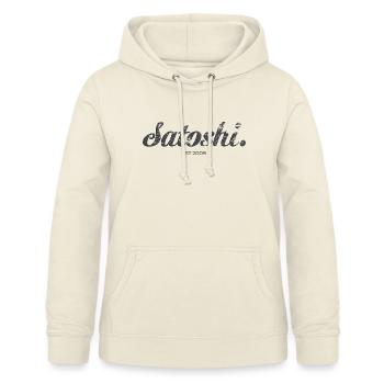 Satoshi Nakamoto Bitcoin Crypto Erfinder - Frauen Hoodie - Vanille-Milchshake - Vorne - AI Model Female 172 light (172cm)