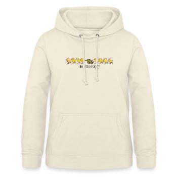 Janosch Tigerente Be Yourself - Frauen Hoodie - Vanille-Milchshake - Vorne - AI Model Female 172 light (172cm)