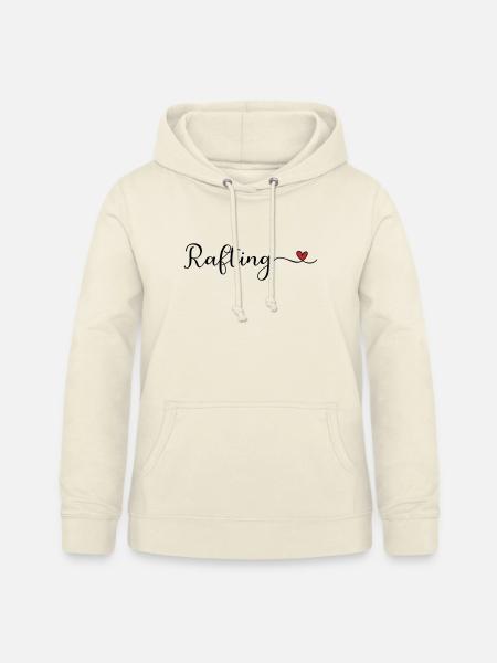 Rafting Heart - Frauen Hoodie - Vanille-Milchshake