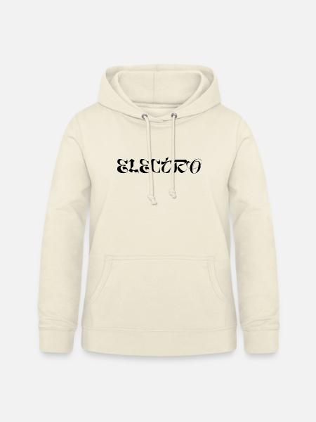Elektro-Logo - Frauen Hoodie - Vanille-Milchshake