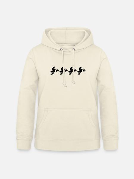 Motocross - Frauen Hoodie - Vanille-Milchshake