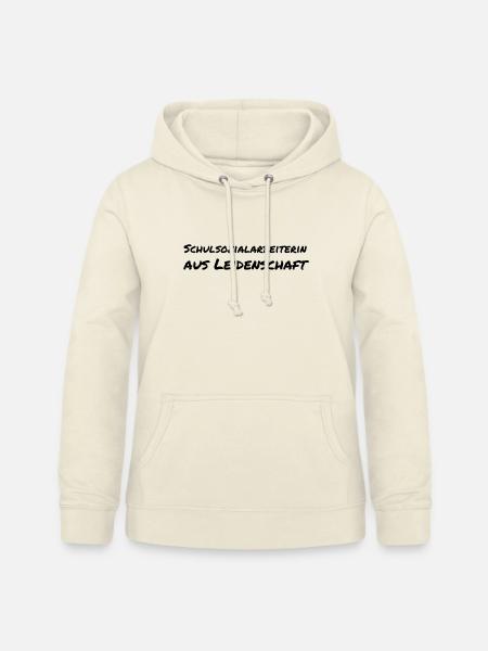Schulsozialarbeiterin aus Leidenschaft Geschenk - Frauen Hoodie - Vanille-Milchshake