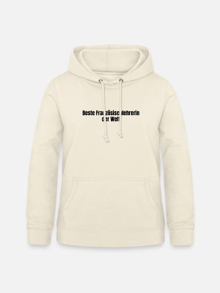 Beste Französischlehrerin der Welt Geschenk - Frauen Hoodie - Vanille-Milchshake