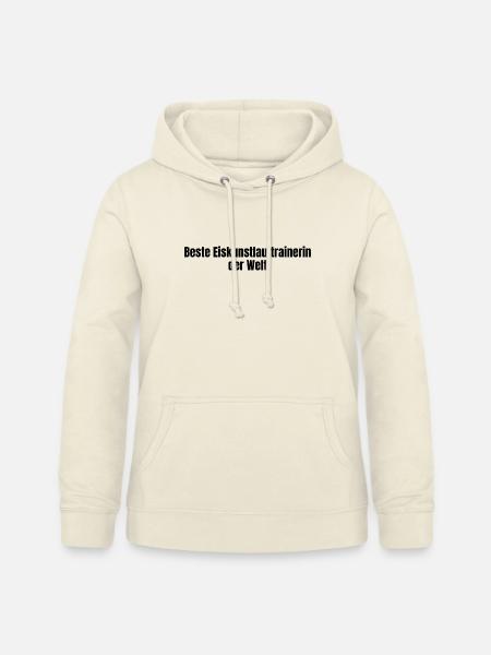 Beste Eiskunstlauftrainerin der Welt Geschenk - Frauen Hoodie - Vanille-Milchshake