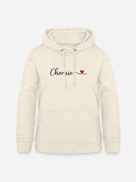 Chemie mit Herz - Frauen Hoodie - Vanille-Milchshake