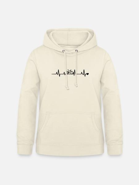  Fahrrad Radfahrer - Frauen Hoodie - Vanille-Milchshake