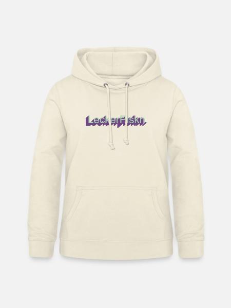 Lecker Bierchen ausm Pott - Frauen Hoodie - Vanille-Milchshake