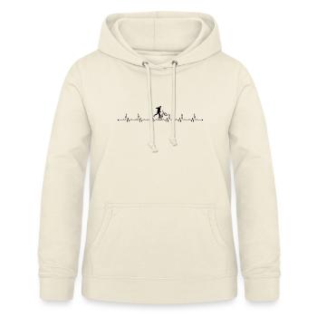 Heartbeat bicycle bmx freestyle - Women's Hoodie - vanilla - Front - AI Model Female 172 light (172cm)