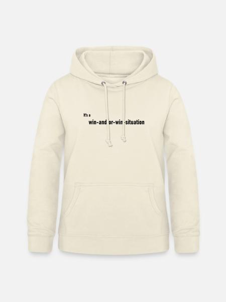 Win_and_or_Win - Frauen Hoodie - Vanille-Milchshake