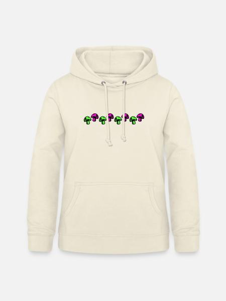 Pilze Bunt - Frauen Hoodie - Vanille-Milchshake