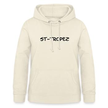 Saint-Tropez ! - Frauen Hoodie - Vanille-Milchshake - Vorne - AI Model Female 172 light (172cm)