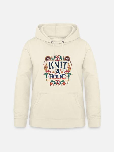 Knit-aholic - Frauen Hoodie - Vanille-Milchshake