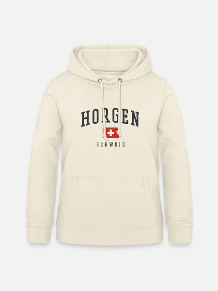 Horgen Schweiz Emblem - Frauen Hoodie - Vanille-Milchshake