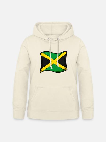 Jamaika Jamaica Fahne - Frauen Hoodie - Vanille-Milchshake