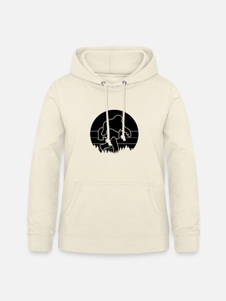 Bigfoot trägt Bären - Frauen Hoodie - Vanille-Milchshake