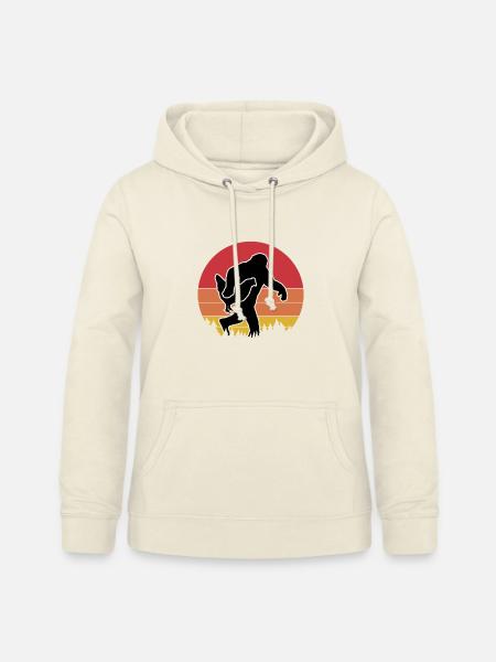 Bigfoot Huhn Retro - Frauen Hoodie - Vanille-Milchshake