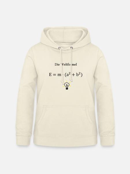 Die Weltformel - Frauen Hoodie - Vanille-Milchshake