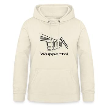 schwebebahn wuppertal - Frauen Hoodie - Vanille-Milchshake - Vorne - AI Model Female 172 light (172cm)