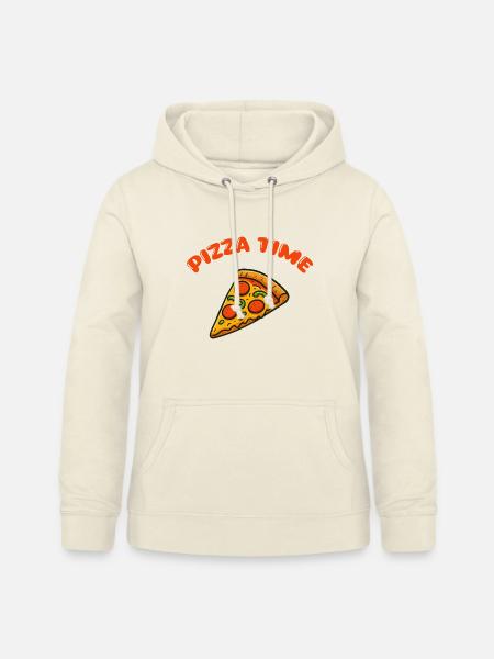 Pizza Comic - Frauen Hoodie - Vanille-Milchshake