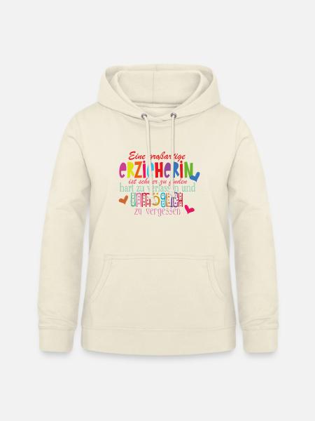 Erzieherin - Frauen Hoodie - Vanille-Milchshake
