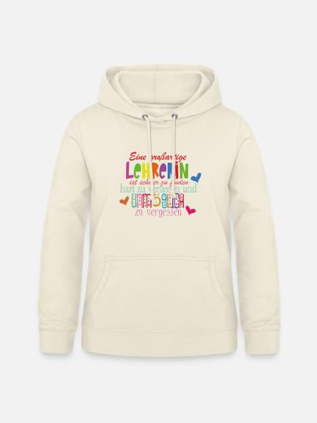 Lehrerin - Frauen Hoodie - Vanille-Milchshake